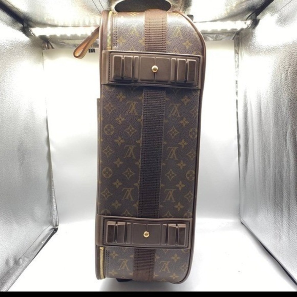 Louis Vuitton Pegase 55 Monogram Canvas Rolling Luggage Suitcase Carry On Bag - Picture 6 of 16